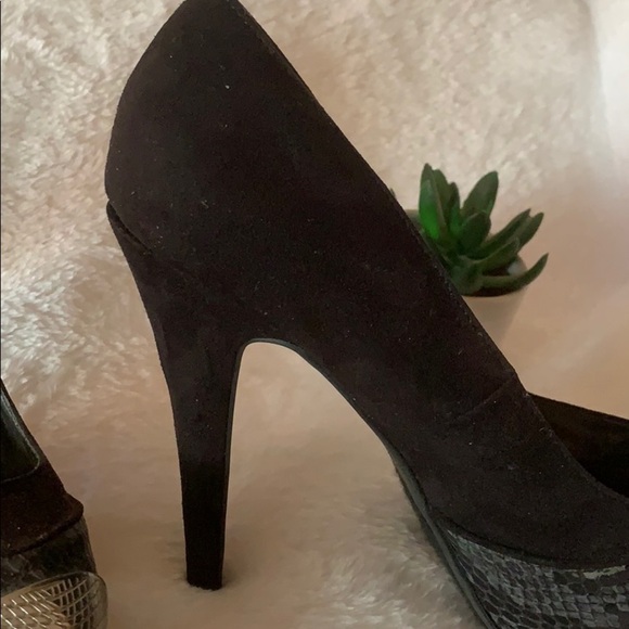 Carlos Platform Heel with steel toe snake design - Picture 3 of 7